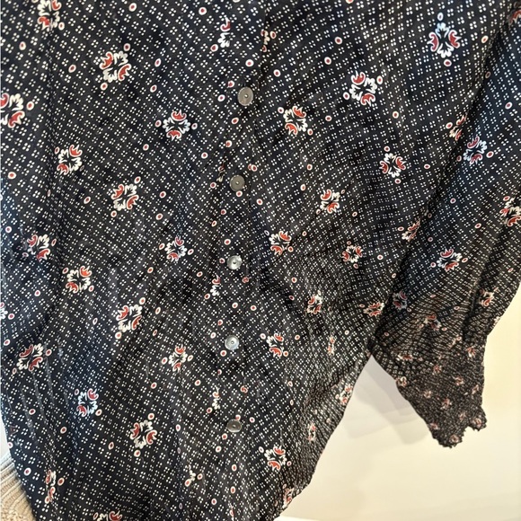 Veronica Beard Maree Silk Floral Blouse - Picture 10 of 10